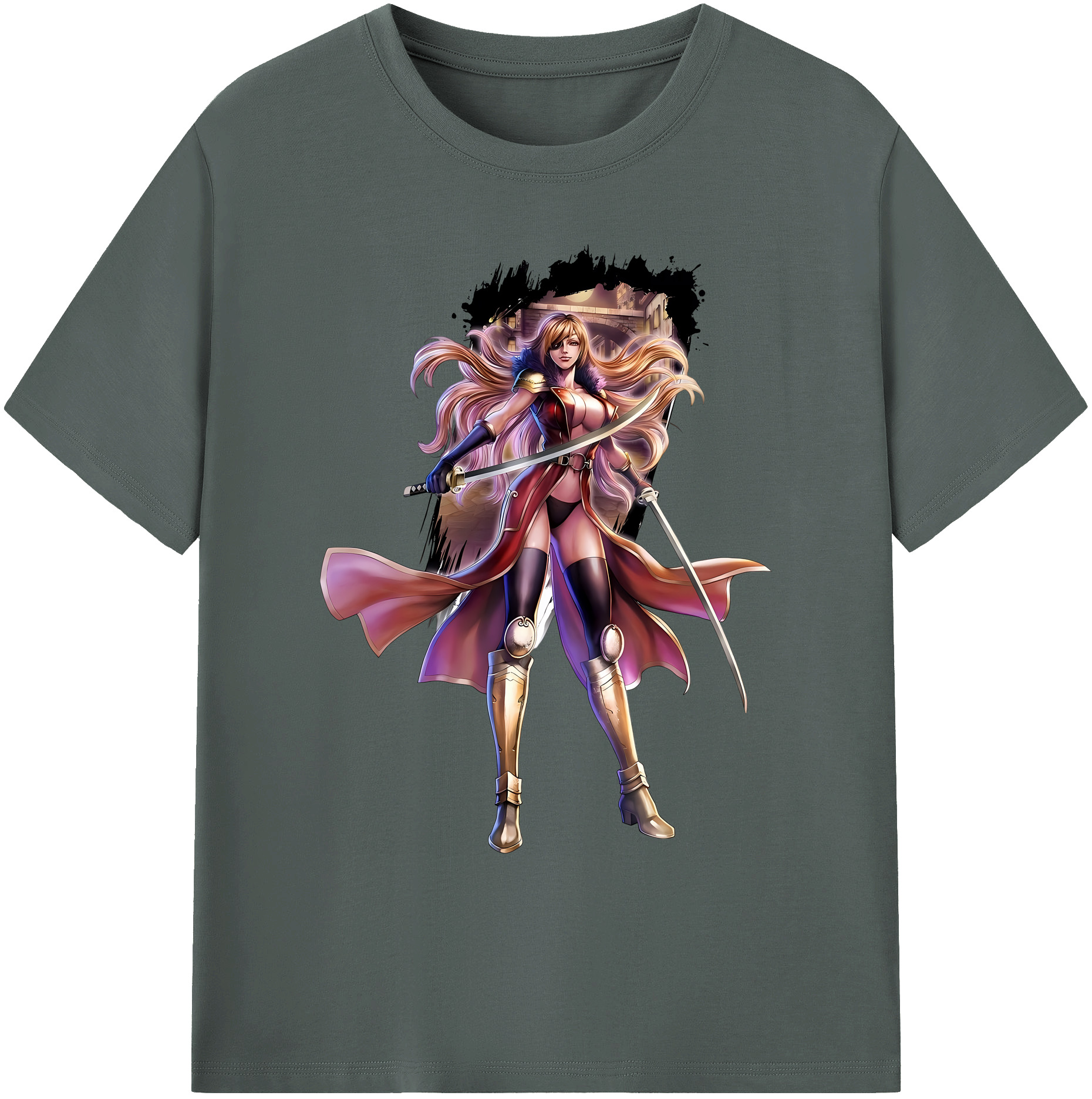 （画像用） 北斗の拳 Fist of the North Star 綿100％ メンズ半袖Tシャツ｜肌触りやわらか＆通気性